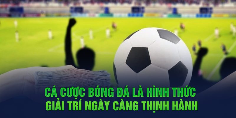 Cá cược bóng đá là hình thức giải trí ngày càng thịnh hành