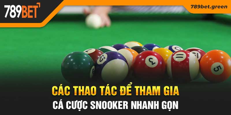 Cá cược Snooker - Những Lưu Ý Cần Nắm Khi Tham Gia Giải Trí